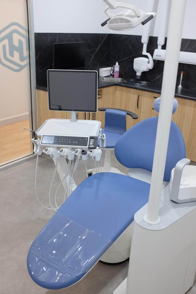 Hulme Court Dental and Implant Centre Dental Services - Periodontal Treatment and Assessments Dental Chair and Apparatus