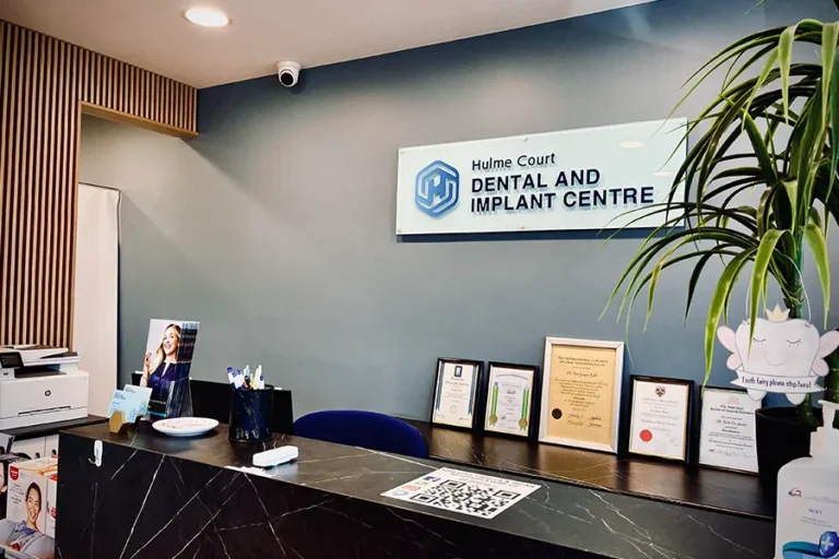 Interior view of Hulme Court Dental and Implant Centre clinic